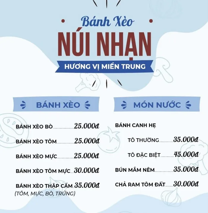 Bánh Xèo Núi Nhạn: Tinh hoa ẩm thực miền Trung Việt Nam