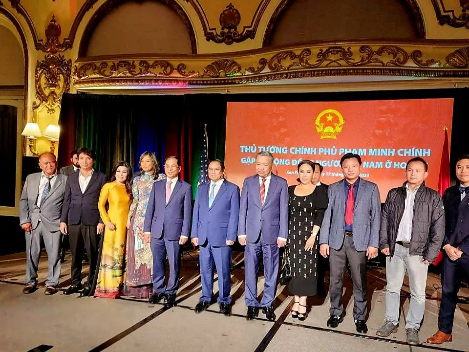 Thủ tướng Chính phủ Việt Nam gặp gỡ cộng đồng người Việt tại Hoa Kỳ 