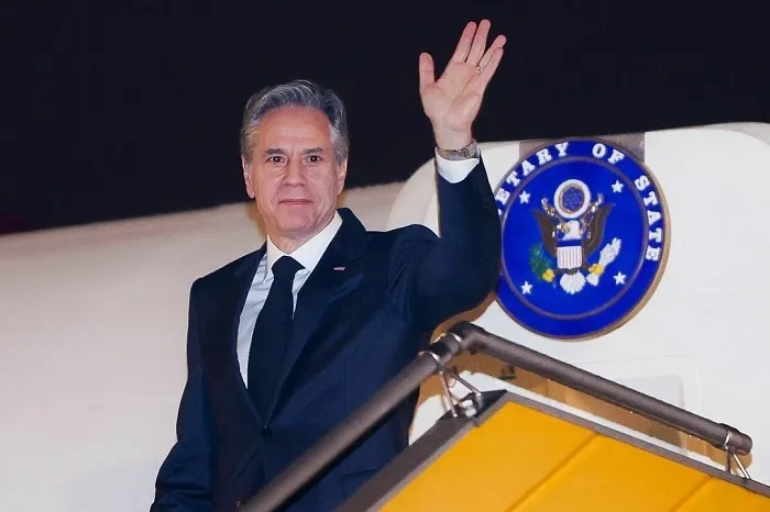 Ngoại trưởng Hoa Kỳ Antony Blinken đến Hà Nội