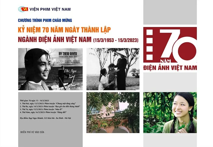 Tổ chức chương trình “Kỷ niệm 70 năm ngày thành lập Điện ảnh Cách