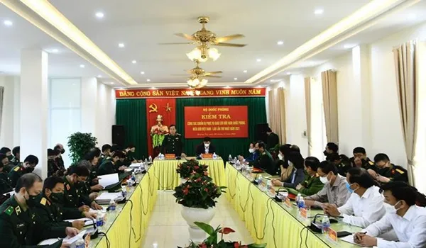Chuẩn bị công tác Giao lưu hữu nghị quốc phòng biên giới Việt - Lào