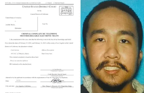 California: Người đàn ông ở Los Angeles nhận tội tấn công bằng súng và phân biệt chủng tộc