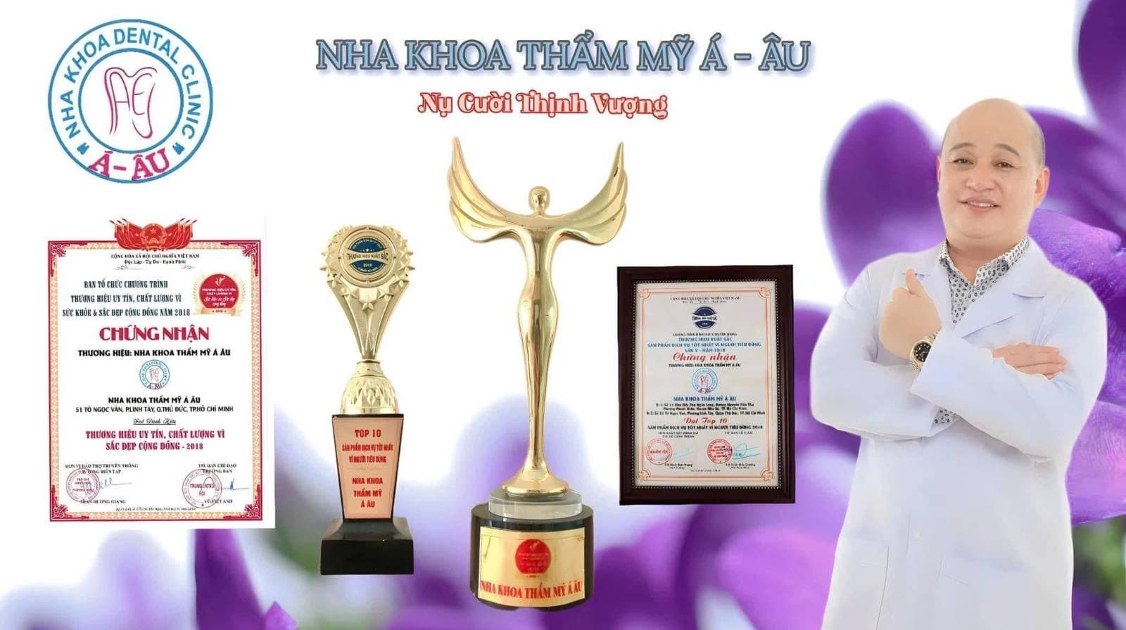 Nha Khoa thẩm mỹ Á Âu - Hệ thống nha khoa uy tín hàng đầu Việt Nam