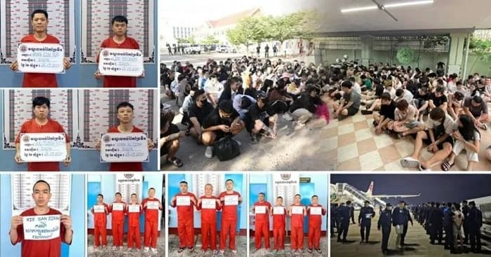 Trong bốn tháng, Campuchia bắt hơn 3.400 tội phạm mạng thuộc 20 quốc tịch