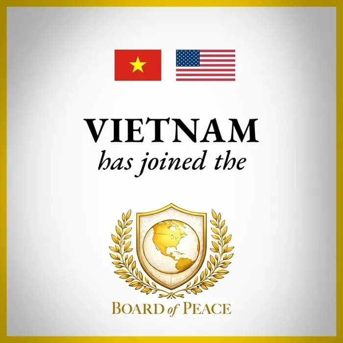 Việt Nam chính thức xác nhận tham gia Hội đồng Hòa bình Gaza 