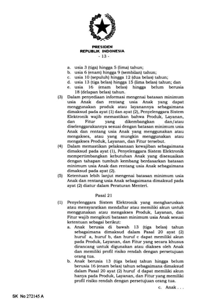 Indonesia chặn, xóa tài khoản mạng xã hội của trẻ em từ tháng 3