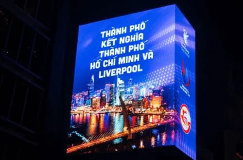  Trình chiếu nghệ thuật ánh sáng tôn vinh quan hệ Việt Nam - Vương quốc Anh