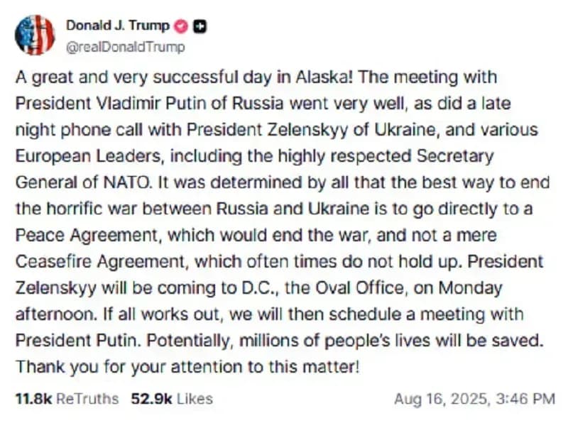 Trump sắp gặp Zelenskyy để bàn về thỏa thuận hòa bình với Nga