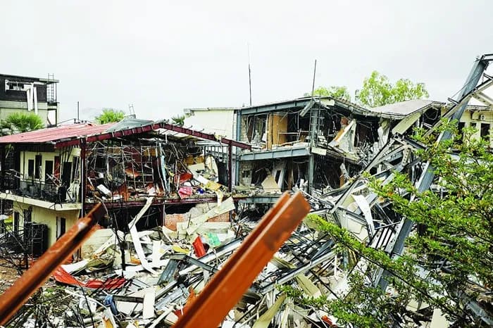 Myanmar đánh sập gần 150 toà nhà tại khu lừa đảo