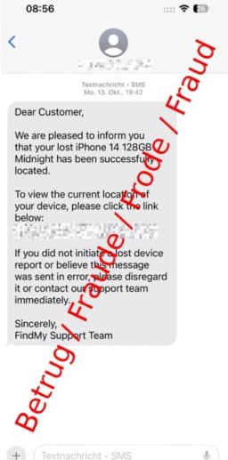 Lộ diện chiêu lừa mới nhắm vào người dùng bị thất lạc iPhone 