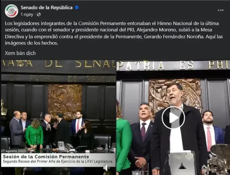 Thượng viện Mexico bất đồng quan điểm vì Hoa Kỳ can thiệp quân sự 