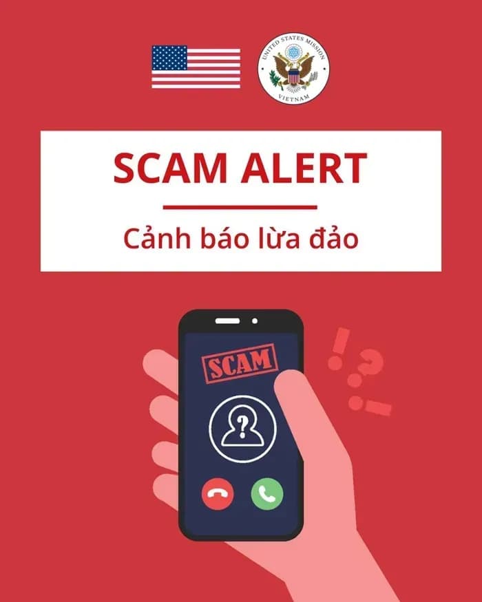 Đại sứ quán Hoa Kỳ cảnh báo lừa đảo giao nhận hộ chiếu
