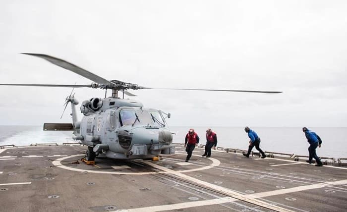 Trực thăng và tiêm kích Hoa Kỳ gặp nạn ở Biển Đông