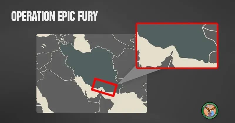 Hoa Kỳ thả bom xuyên phá hạng nặng xuống gần eo biển Hormuz